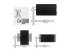 StarTech.com Six-Monitor Desk Mount w/ Crossbar, Up To 32" Screens/17.6lb - Flera vinklar