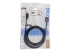 DELTACO HDMI-1020D - HDMI-kabel med Ethernet - Framsidan