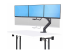 StarTech.com Crossbar Triple Monitor Desk Mount, VESA 75x75/100x100 - Höger vinkel