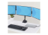 StarTech.com Triple Monitor Desk Mount For Up To Three 27in Screens, VESA 75x75/100x100, Tool-Less Arm Adjustments, C-Clamp/Grommet Mount, Spring-Assisted Arms - Höger vinkel