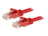 StarTech.com 50cm CAT6 Ethernet Cable, 10 Gigabit Snagless RJ45 650MHz 100W PoE Patch Cord, CAT 6 10GbE UTP Network Cable w/Strain Relief, Red, Fluke Tested/Wiring is UL Certified/TIA - Höger vinkel